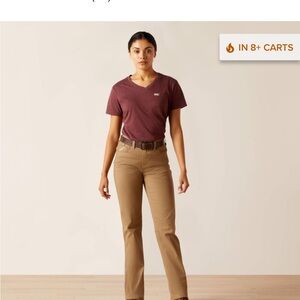 Rebar Perfect Rise Made Tough Straight Pant.  NWT